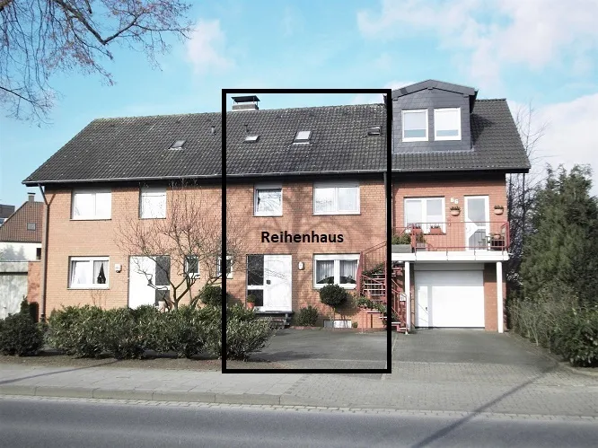 Reihenmittelhaus mit schönem Garten in Rheda!