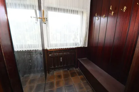 Garderobe im Obergeschoss