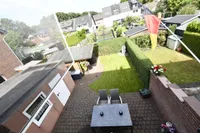 Gartenblick von oben