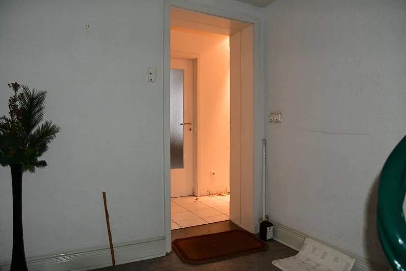 Eingang im 2. Obergeschoss