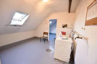 Münz-Waschautomat im Dachgeschoss