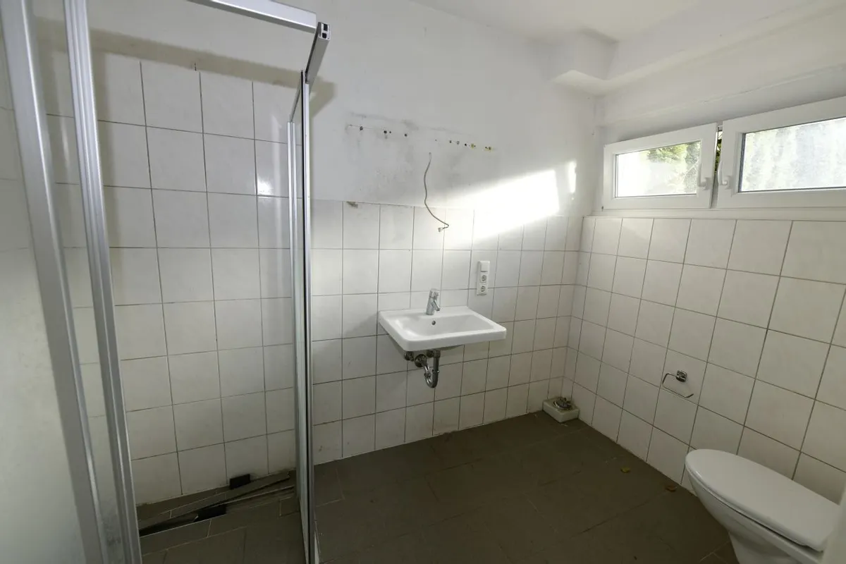 Badezimmer im Erdgeschoss