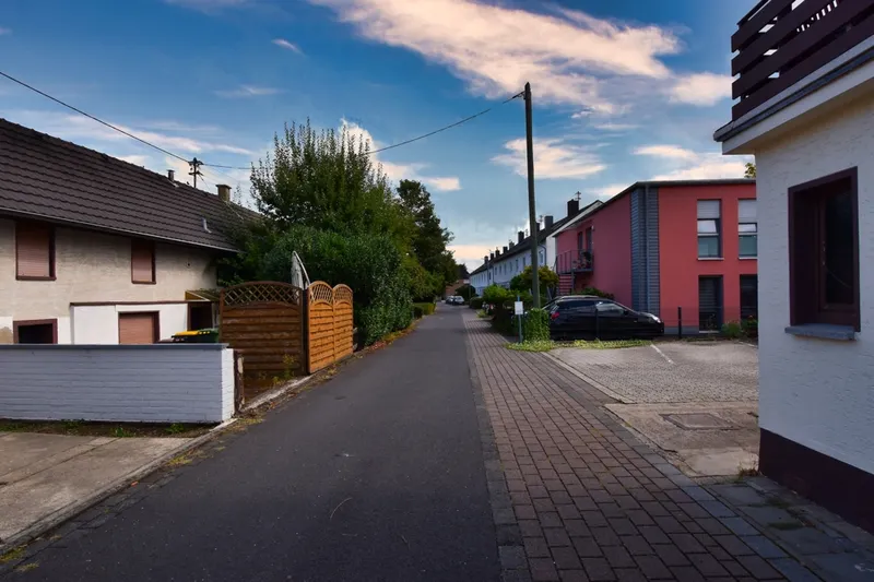 ruhige Anliegerstraße