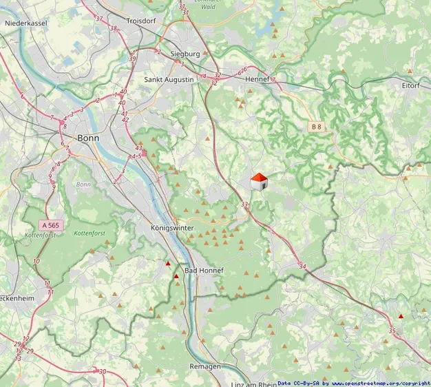 Gemütliche, helle 3-Zi-Whg. mit Sonnenbalkon in Oberpleis! 80qm, Parkett, Gäste-WC, neues Bad... - Foto 5