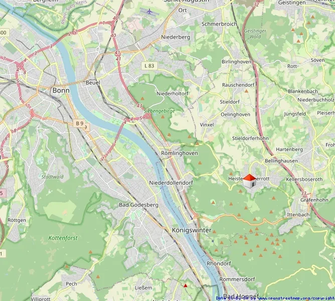 Bonn-Siebengebirge-Heisterbacherrott