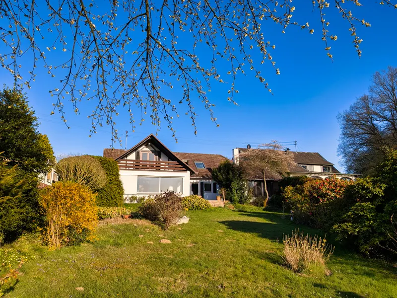 Rückansicht des Hauses