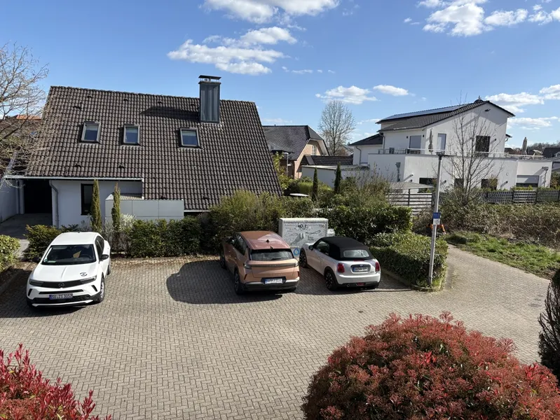 Aussicht Parkplätze Süden
