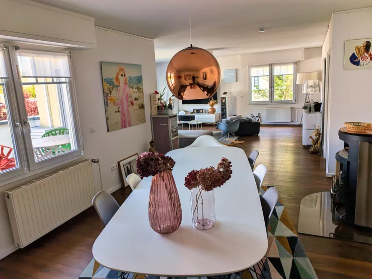 Modernes, freisth. EFH mit 3 Bädern, Sonnengarten, EBK, Kaminofen, Klima, Wärmepumpe in ruhiger Lage - Photo 4