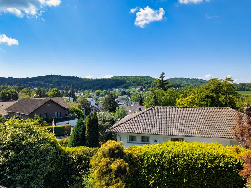 Blick aus dem Schlafzimmer
