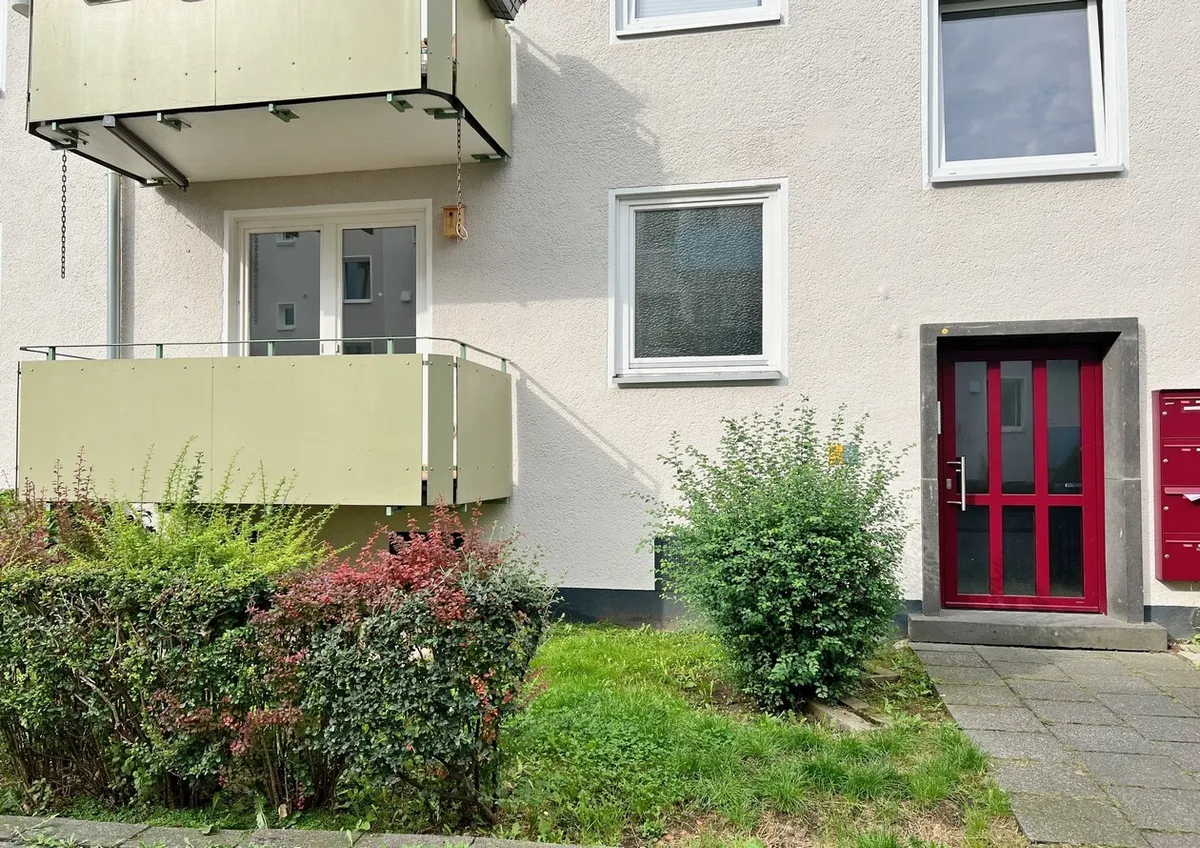 Ansicht Wohnung mit Balkon