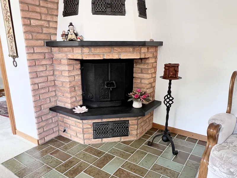 Kamin im Wohnbereich