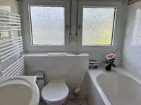Bad im Dachgeschoss