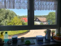 Blick aus dem Küchenfenster