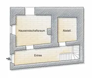 Grundriss Erdgeschoss Haus 2