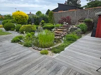 Wohltuende Gartenanlage