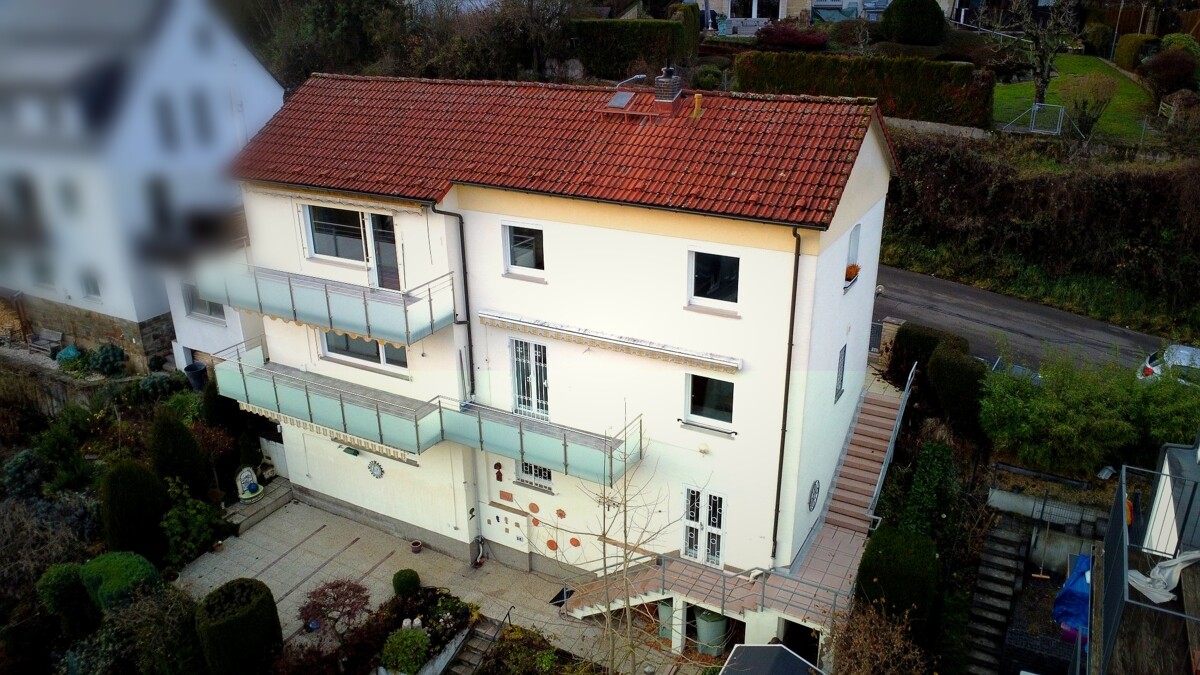 Luftbild Gartenseite