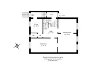 Skizze Grundriss Hochparterre