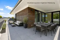 Terrasse VISUALIESIERUNG möbliert