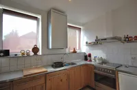 Küche mit Einbauelementen