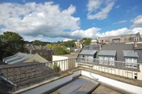Dachterrasse mit Blick Richtung Neroberg