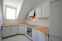 Küche mit Einbauten