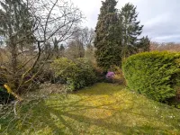 Gartenblick von oben