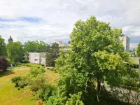 Blick vom Balkon