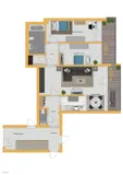 gesamte Wohnung