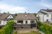 Rückansicht Garten