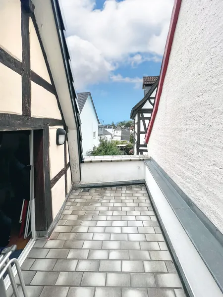 kleine Dachterrasse