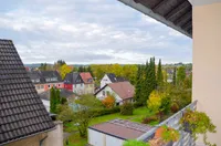 Blick vom Balkon