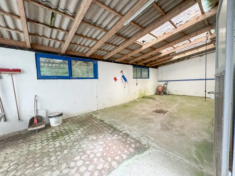 Waschplatz überdacht