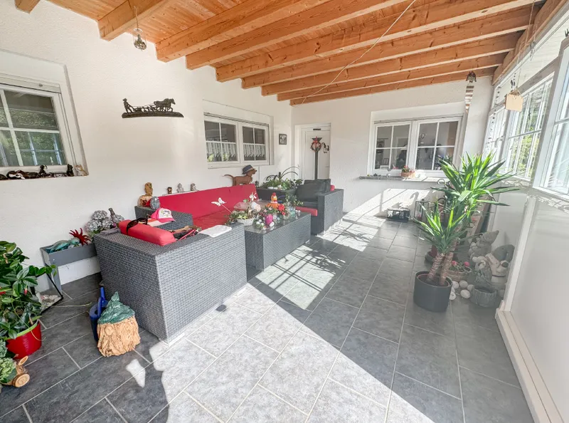 Eingangsbereich Wintergarten