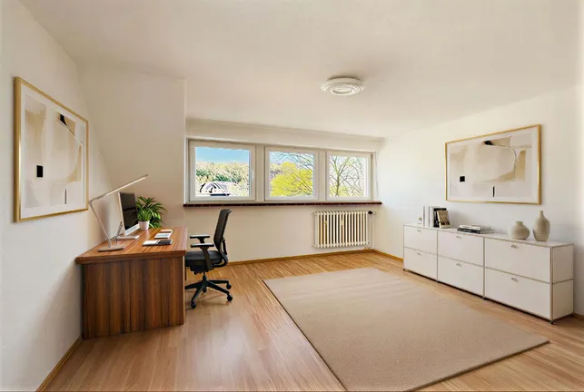 Büro DG möbliert