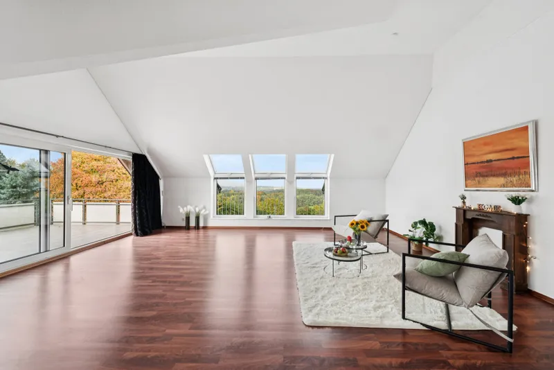 Wohnen in der Penthouse