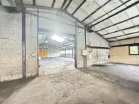 Blick in die linke Halle