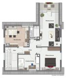 Raumaufteilung Dachgeschoss