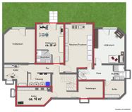 Hobbyappartment mit Dusche und eigenem Keller