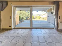 Zugang zur teilüberdachten Terrasse