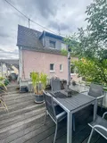 Terrasse am Obergeschoss