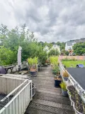 Terrasse am Obergeschoss
