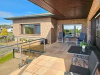 Balkon - zugänglich vom Wohn-/Esszimmer und Schlafzimmer