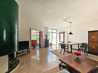 Wohnzimmer mit Terrassenzugang