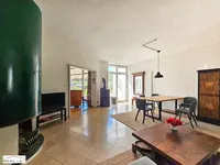 Wohnzimmer mit Terrassenzugang