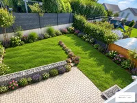 KI generiert - Gartenansicht