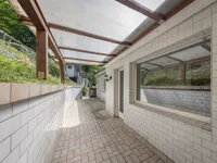 Terrasse mit Blick ins Grüne