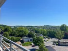 sonnige Aussicht von der Loggia