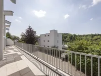große Südterrasse mit Fernsicht