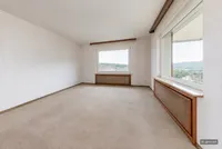 Wohnzimmer mit traumhafter Aussicht Einliegerwohnung