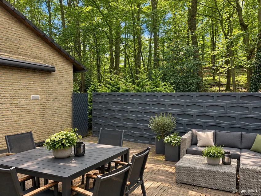 Dachterrasse im Grünen